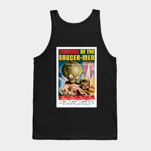 Invasion of The Saucer Men Tank Top